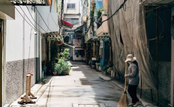 Czy zamiatarka usunie mech z kostki?